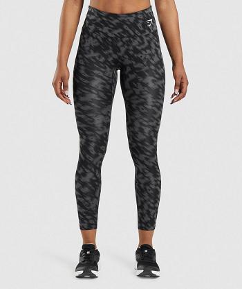 Dámské Legíny Gymshark Tréninková Černé | CZ 4063XYU